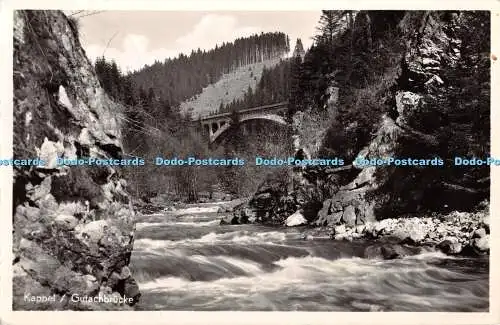 R323523 Kappel Gutachbrücke Hochschwarzwald Handschel 1953