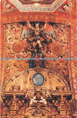 R321593 Tepotzotlan Mexiko Die Loretokammer Detail der Kuppel Instituto Nacio