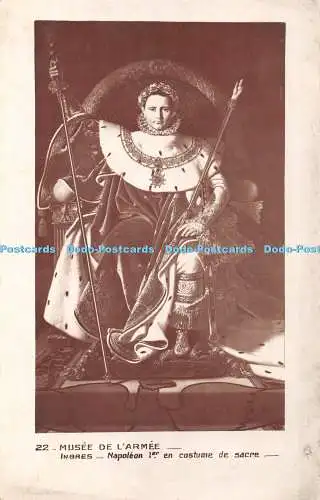 R321610 Ingres Napoleon I er en Costume de sacre Musee de L Armee Hotel des Inva