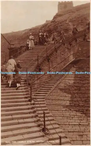R321766 Whitby The Church Steps Judges 9951