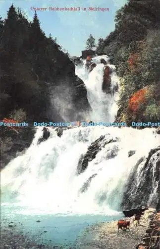 R321777 Unterer Reichenbachfall in Meiringen Brienz 3063