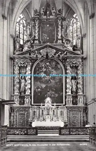 R323766 Stift Gottweig N Oe Hochaltar in der Stiftskirche 44244 P Ledermann 1956