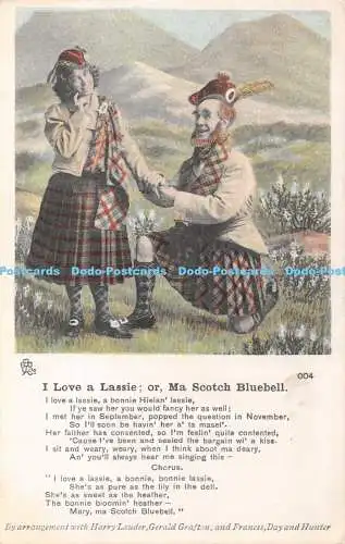 R324026 I Love a Lassie or Ma Scotch Bluebell 004 Nach Absprache Harry Lauder Ge