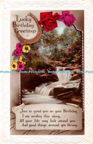 R324160 Glückwunsch zum Geburtstag 4615 3 RP Postkarte