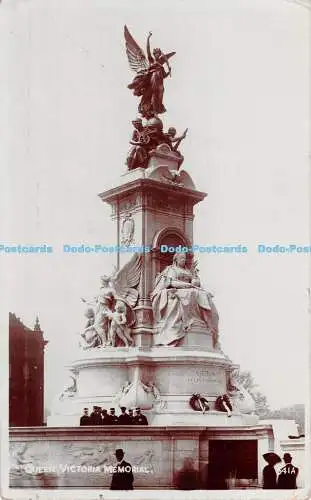 R324231 Queen Victoria Memorial 541A A und G Taylor Reality Serie echt silber