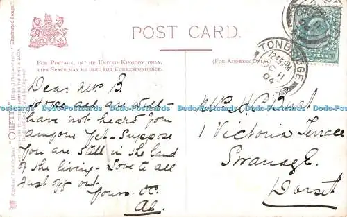 R324261 Illustrierte Lieder The Old Folks At Home Raphael Tuck and Sons Oilette Po