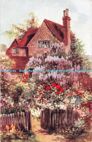 R324406 Blick auf Garten und Haus J Lachs 2810