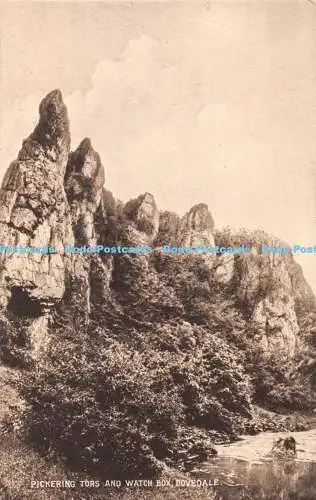 R324450 Pickering Tors And Watch Box Dovedale Post Card