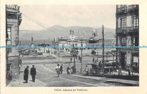 R326239 Vigo Aduana de Viajeros H A E Postkarte