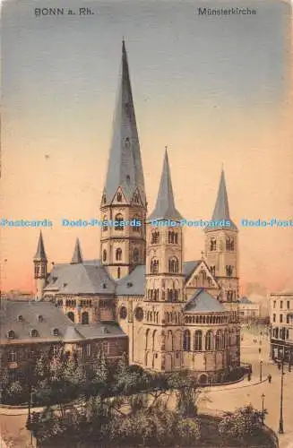 R324607 Bon a Rh Münsterkirche Kunstanstalt N Dienst Bonn 66779