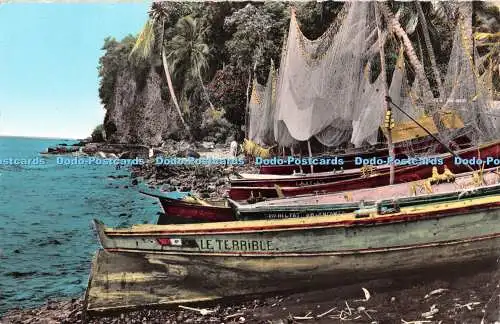 R326341 Martinique F W I Schiffe und Netze beim Fonds Lahaye S A E C Willy Robert 196