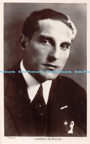 R324657 Charles De Roche Photo Paramount No 141 Pictoregoer Series RP