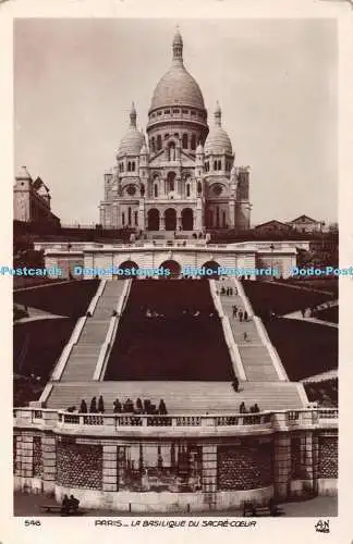 R324800 Paris La Basilique Du Sacre Coeur 546 A N Paris Alfred Noyer Studio Pari