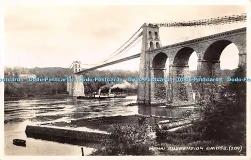 R326530 Menai Hängebrücke Originalfoto