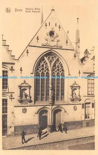 R324948 Ypres Belle Hospital Edouard Nels Ernest Thill Bruxelles O N I G Sites d