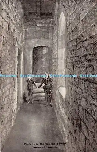R324972 Princes in the Bloody Tower Tower of London Gale and Polden 1365