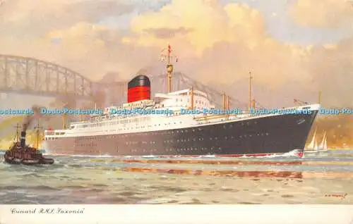 R326738 Cunard R M Sachsen B 1380 Ak