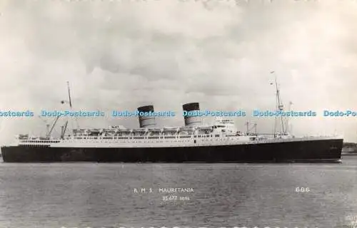 R326742 R M S Mauretania Dearden and Wade Sunny South Echtfoto