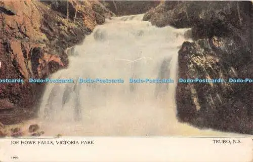 R328166 Joe Howe Falls Victoria Park Truro N S 1903 Warwick Bros and Rutter