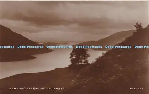 R325295 Loch Lomond from Above Tarbet Valentine RP