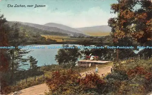 R328265 The Lochan near Dunoon 14425 J V Valentines Series 1915