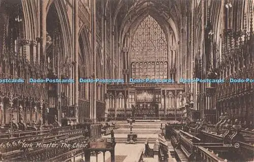 R328286 York Minster The Choir 75712 J V Valentines Series