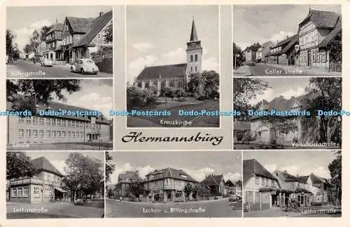 R327104 Hermannsburg Kreuzkirche Billingstraße Celler Straße Lotharstraße H L