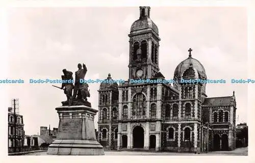 R328328 Granville Manche 9 Eglise Saint Paul et la Statue aux Marins et Soldats