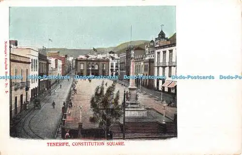 R327122 Tenerife Constitution Square Nobrega English Bazar No 5