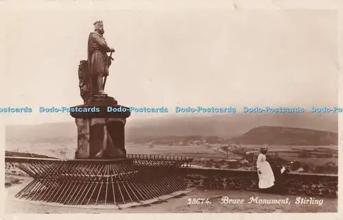 R325407 Stirling Bruce Monument Postkarte