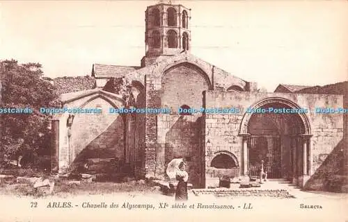 R328347 Arles 72 Chapelle des Alyscamps XIe siecle et Renaissance LL Selecta Lev