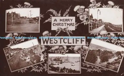 R325414 Frohe Weihnachten Westcliff Mehrfachansicht Postkarte 1908