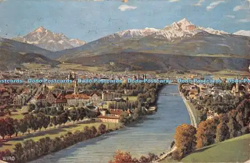 R327135 Innsbruck von der Weiherburg gegen Suden Wiro B Lehrburger 1934