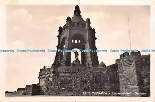 R327138 Porta Westfalica Kaiser Wilhelm Denkmal Schoning 1948