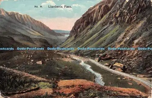 R328370 Llanberis Pass Nr 38 Postkarte 1928