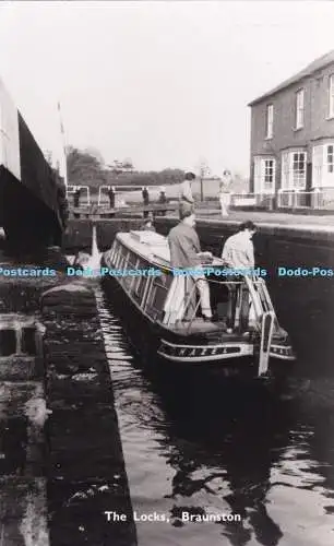 R325440 Braunston The Locks Postkarte