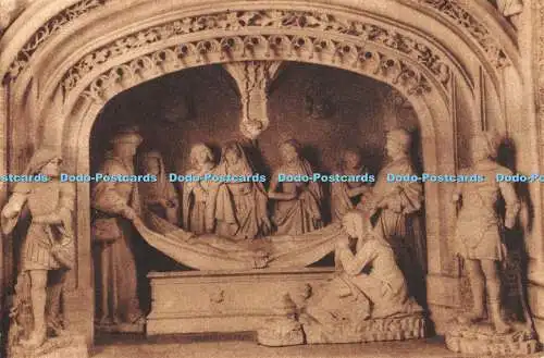 R327160 Les Saints de Solesmes Le Tombeau du Christ l Abbaye de Solesmes