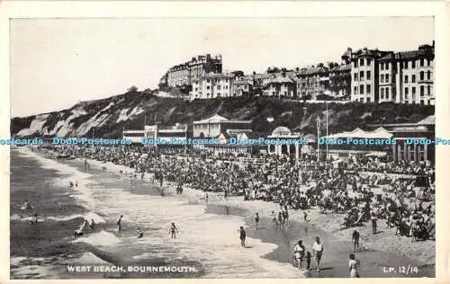 R328379 West Beach Bournemouth LP 12 14 Lansdowne Publishing Co 1963