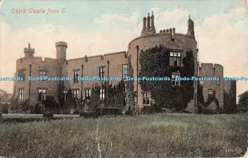 R327168 Schloss Chirk aus der Serie E Valentines 1913