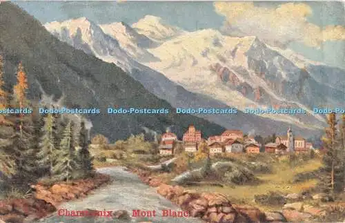 R328384 Chamounix Mont Blanc S Hildesheimer und Co