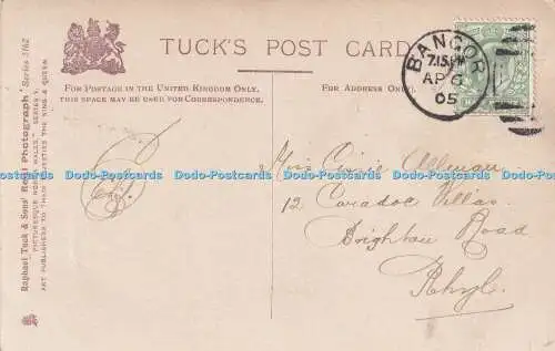 R325476 Betty Coed Machno Falls Tuck Serie 5162 malerische Nordwales Serie