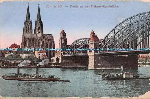 R327214 Colna Rh Partie an der Hohenzollernbrücke Wizico Nr 11