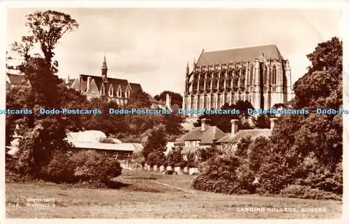 R328512 Lancing College Sussex Wardells 134 A W W Brighton and Worthing RP 1959