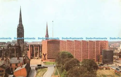 R328519 Coventry Cathedral Farbfoto von P W und L Thompson 19328 Jarrold