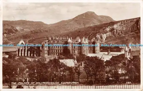 R329943 Edinburgh The Palace of Holyroodhouse Valentine RP 1938