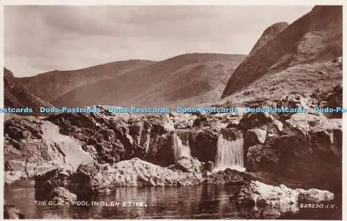 R325598 The Black Pool in Glen Etive Valentine RP