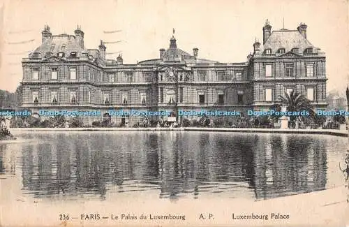 R327304 Paris Luxembourg Palace Le Palais du Luxembourg A Papeghin 1931