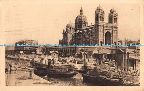 R327305 Marseille La Cathedrale et le Quai de la Joliette Mireille 1933