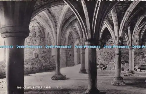 R325604 Battle Abbey The Crypt Shoesmith and Etheridge Norman