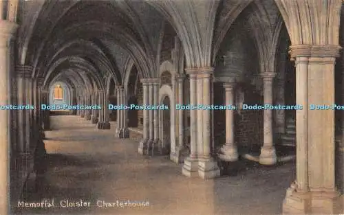 R328538 Memorial Cloister Charterhouse A C Gibbons Fine Art Dealer D 87 794